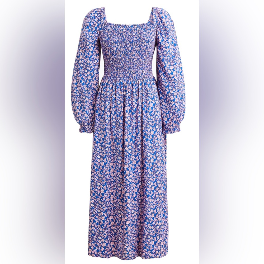 Jcrew smocked dress